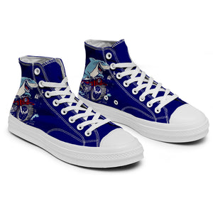 Resalta tu estilo con las zapatillas de lona de media caña Shake para hombre y mujer