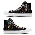 Realza tu estilo con las zapatillas de lona de media caña Fox para hombre y mujer
