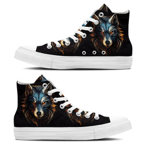 Realza tu estilo con las zapatillas de lona de media caña Fox para hombre y mujer