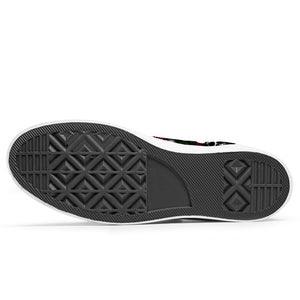 Resalta tu estilo con las zapatillas bajas de lona Skeleton para hombre y mujer