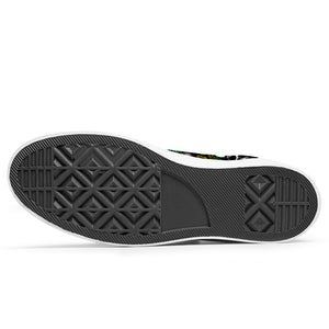 Resalta tu estilo con las zapatillas bajas de lona Skeleton para hombre y mujer