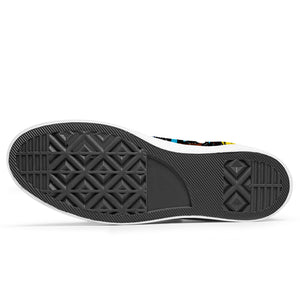 Resalta tu estilo con las zapatillas bajas de lona Skeleton para hombre y mujer
