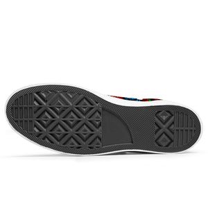 Resalta tu estilo con las zapatillas bajas de lona Fish para hombre y mujer