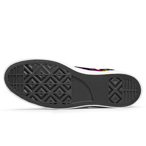 Resalta tu estilo con las zapatillas bajas de lona Skeleton para hombre y mujer