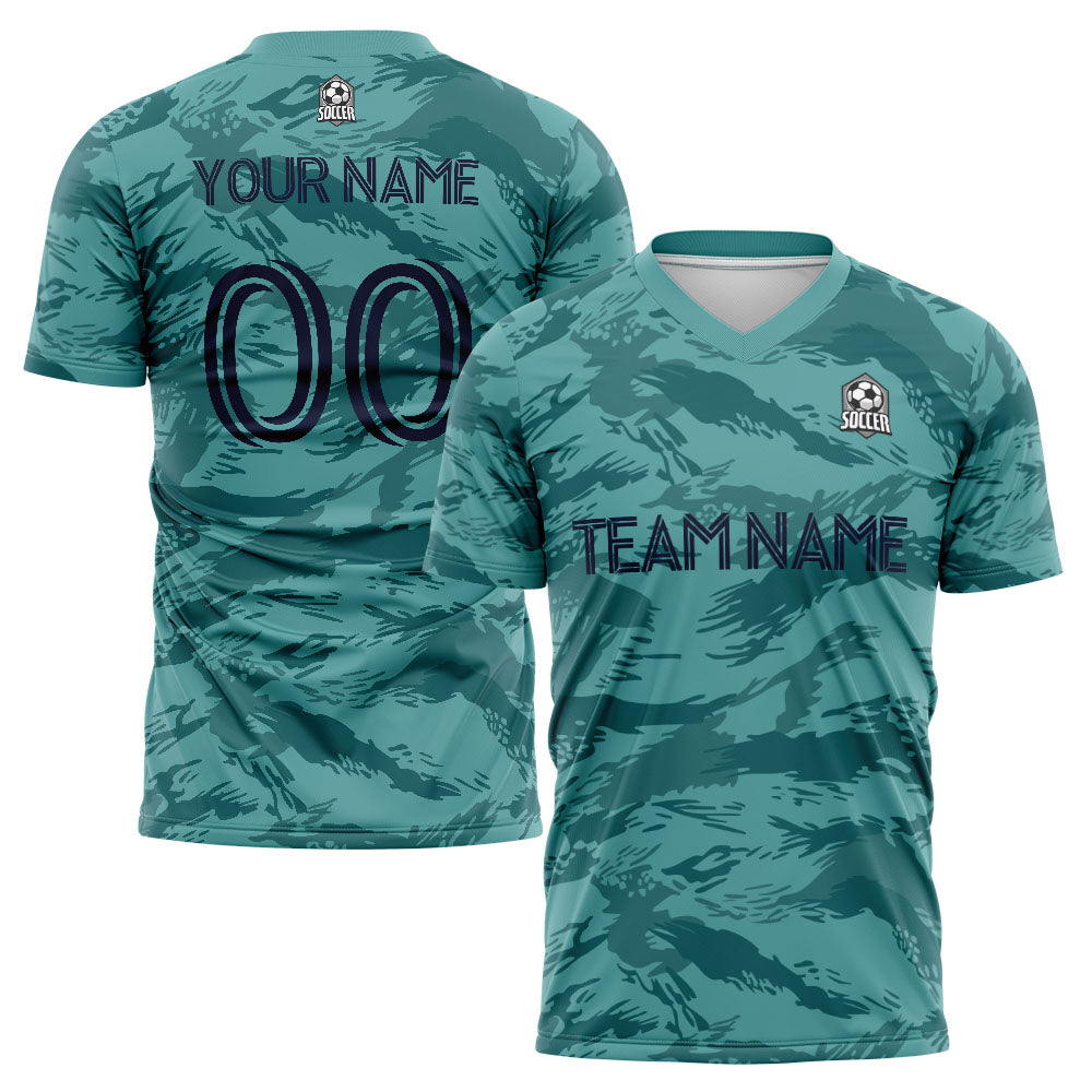 custom soccer uniform jersey kids adults personalized set jersey shirt green