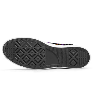 Resalta tu estilo con las zapatillas bajas de lona Skeleton para hombre y mujer