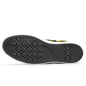 Resalta tu estilo con las zapatillas bajas de lona Skeleton para hombre y mujer