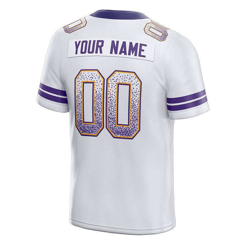 custom authentic drift fashion football jersey black-purple mesh