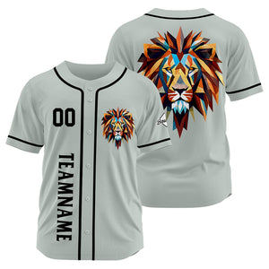 Uniformes de béisbol personalizados de alta calidad para adultos y niños & optimizados para el rendimiento (color gris)