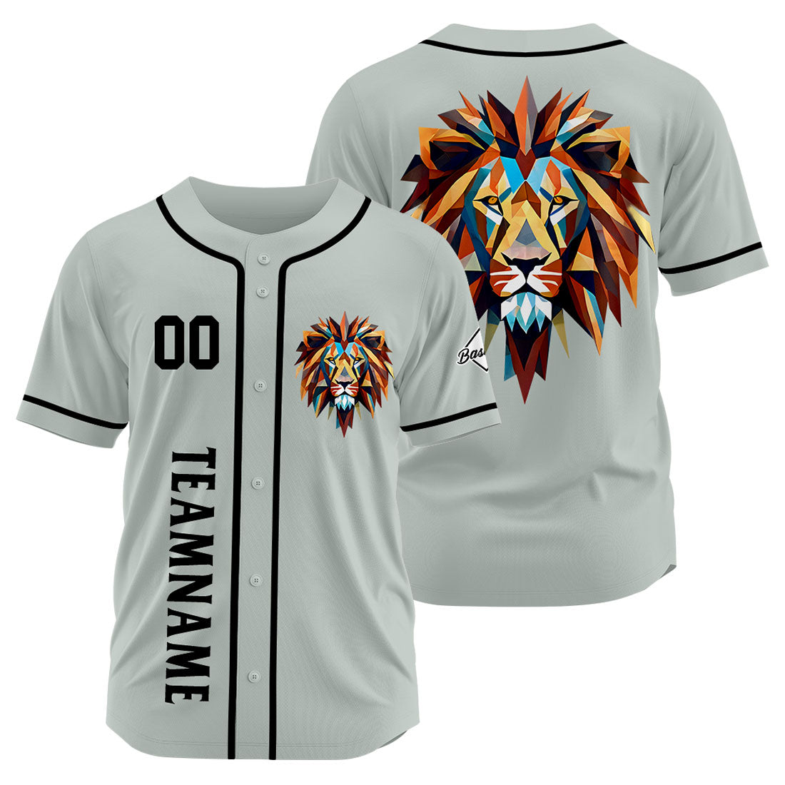 Uniformes de béisbol personalizados de alta calidad para adultos y niños & optimizados para el rendimiento (color gris)