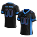 custom authentic drift fashion football jersey black-light blue mesh