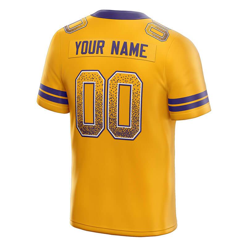 custom authentic drift fashion football jersey gray-neon green mesh