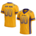 custom authentic drift fashion football jersey yellow-purple mesh
