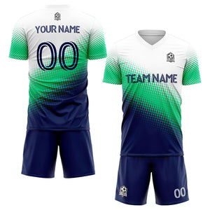 custom soccer uniform jersey kids adults personalized set jersey shirt navy