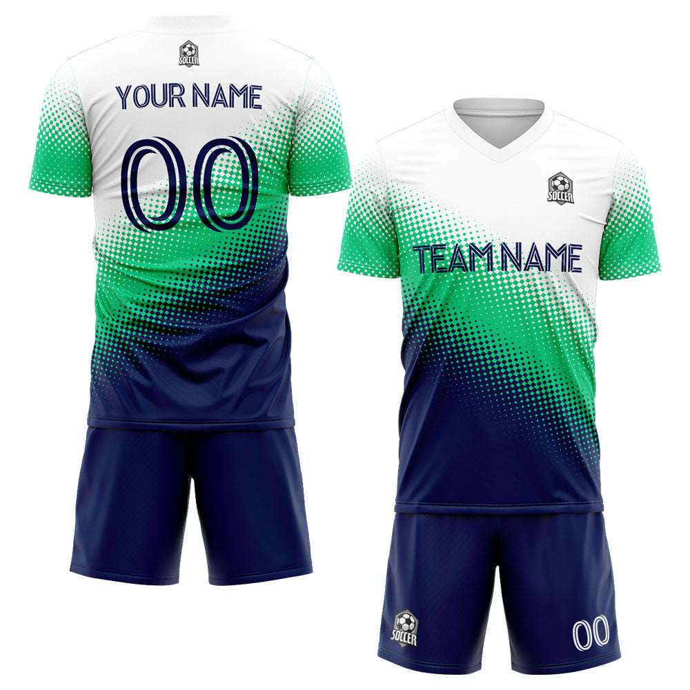 custom soccer uniform jersey kids adults personalized set jersey shirt navy