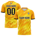 Conjunto personalizado de camiseta de uniforme naranja para niños y adultos