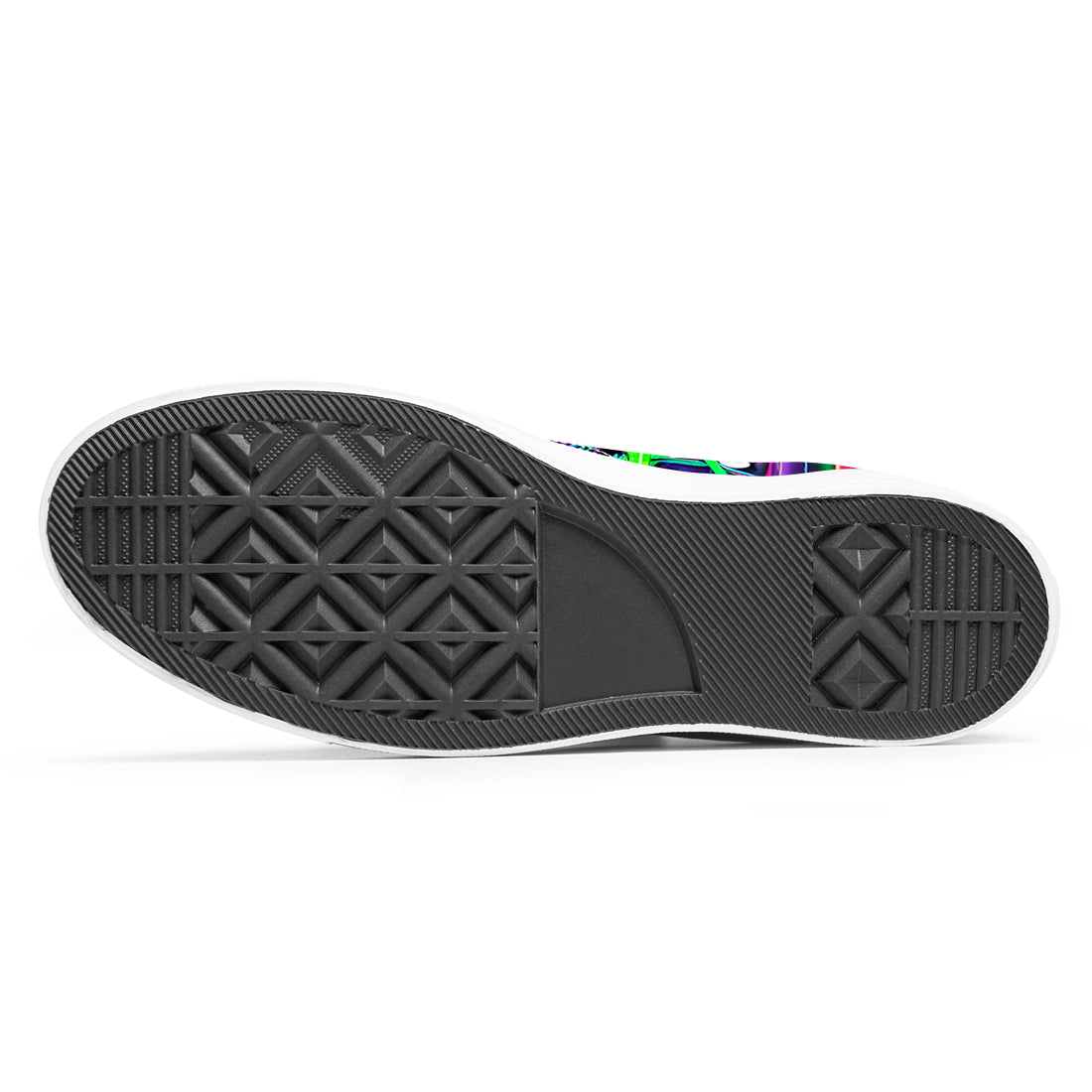 Resalta tu estilo con las zapatillas de lona de caña media Skeleton para hombre y mujer