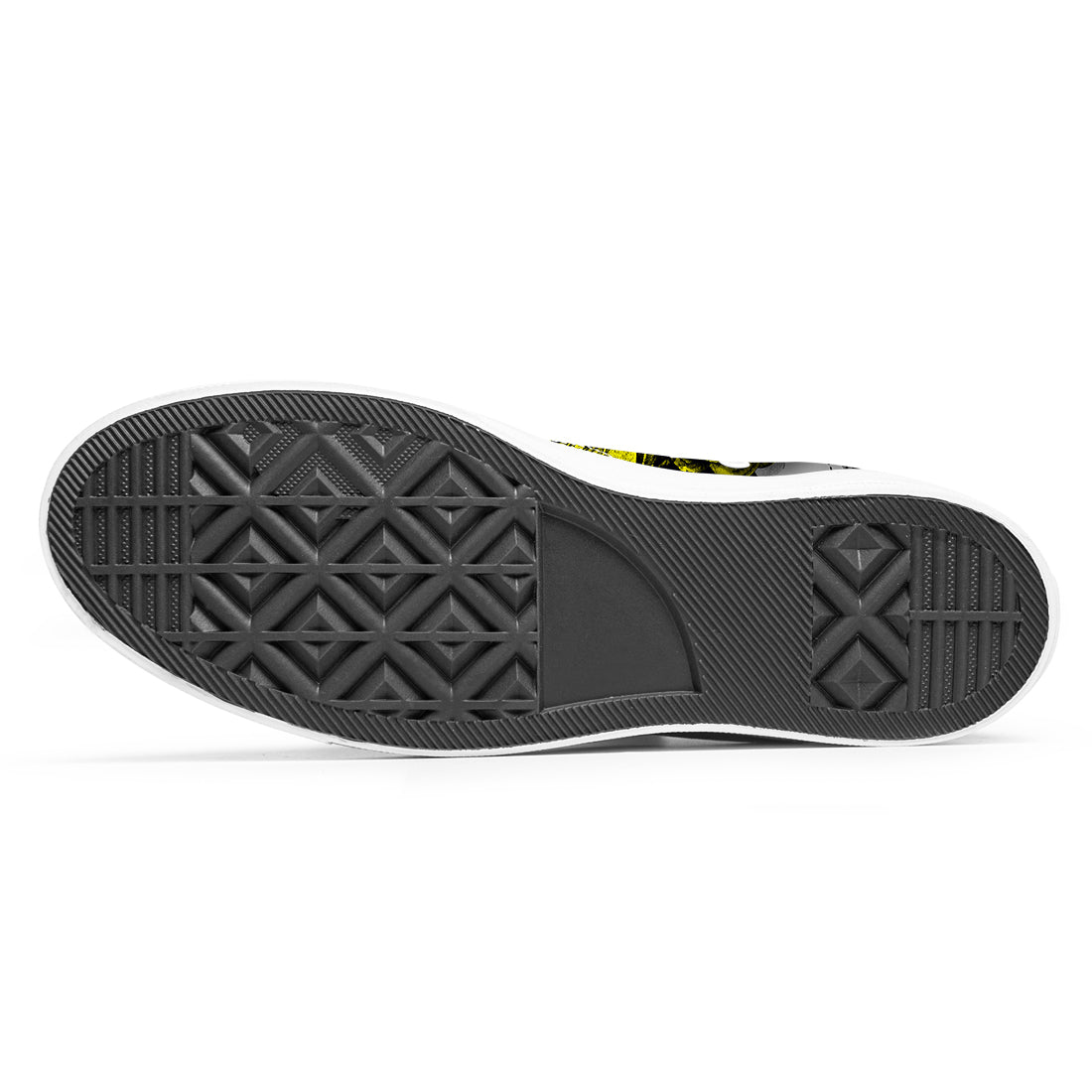Resalta tu estilo con las zapatillas de lona de caña media Skeleton para hombre y mujer