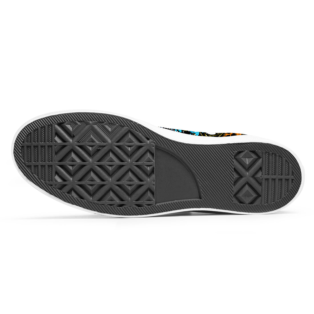Resalta tu estilo con las zapatillas de lona de caña media Skeleton para hombre y mujer