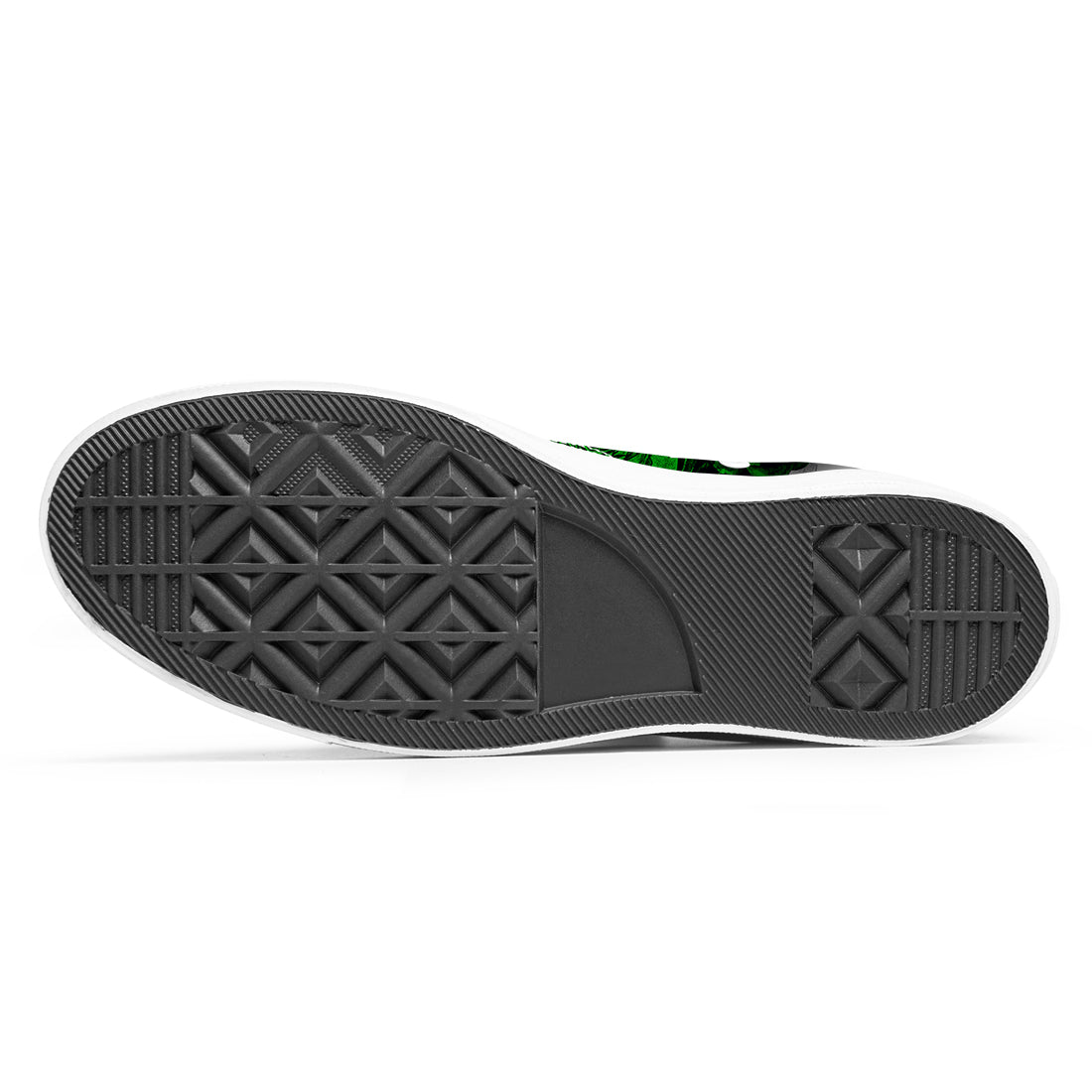 Resalta tu estilo con las zapatillas de lona de caña media Skeleton para hombre y mujer