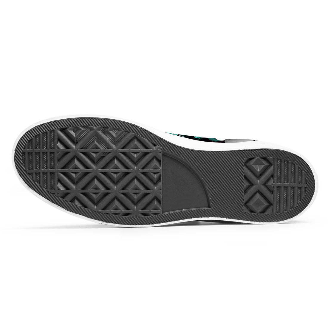 Resalta tu estilo con las zapatillas de lona de caña media Skeleton para hombre y mujer