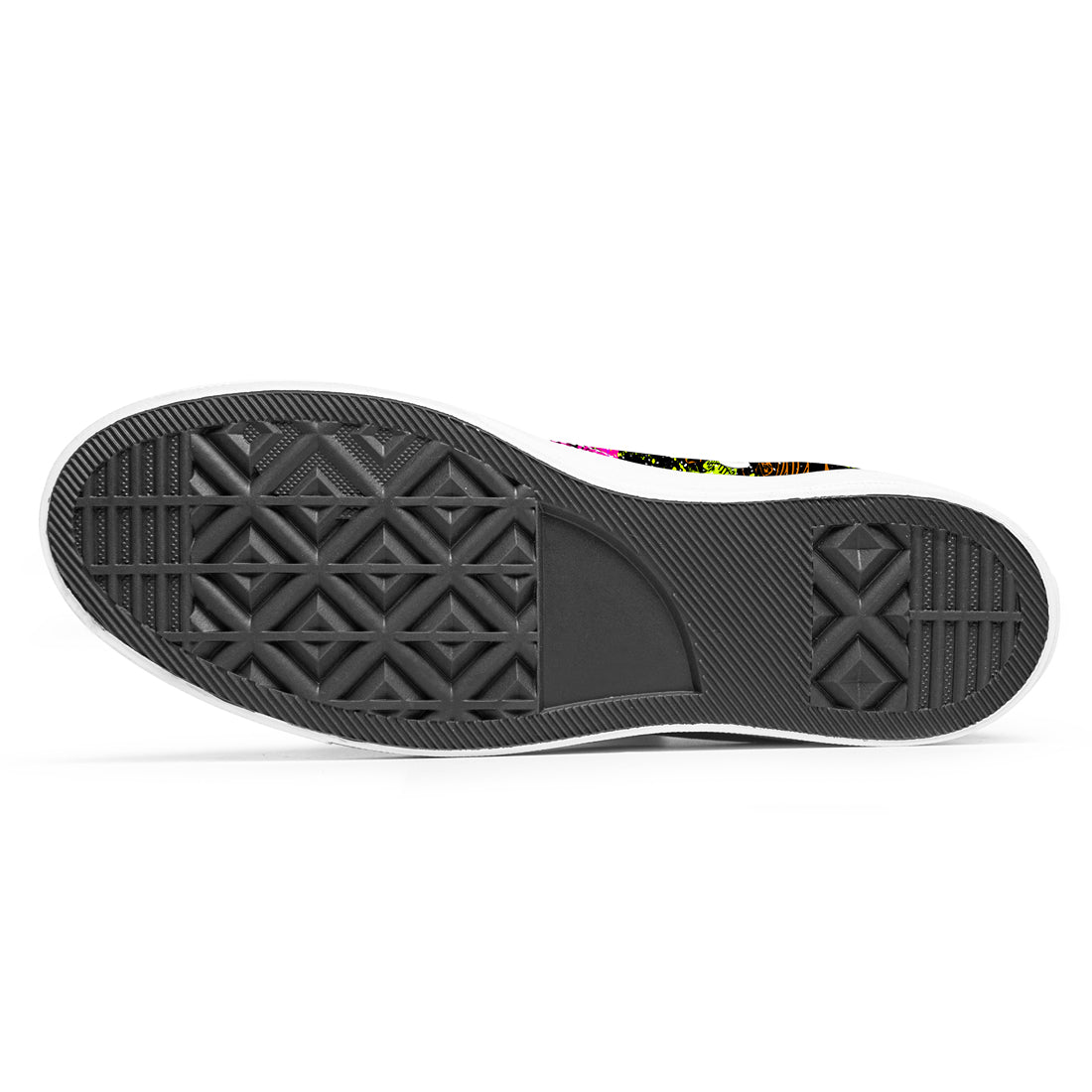 Resalta tu estilo con las zapatillas de lona de caña media Skeleton para hombre y mujer