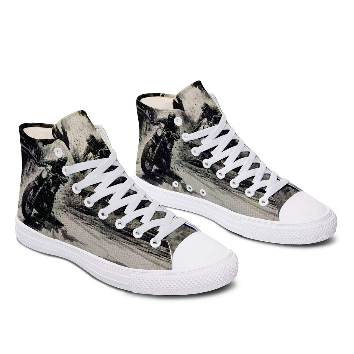 Resalta tu estilo con zapatillas de lona de media caña para hombre y mujer