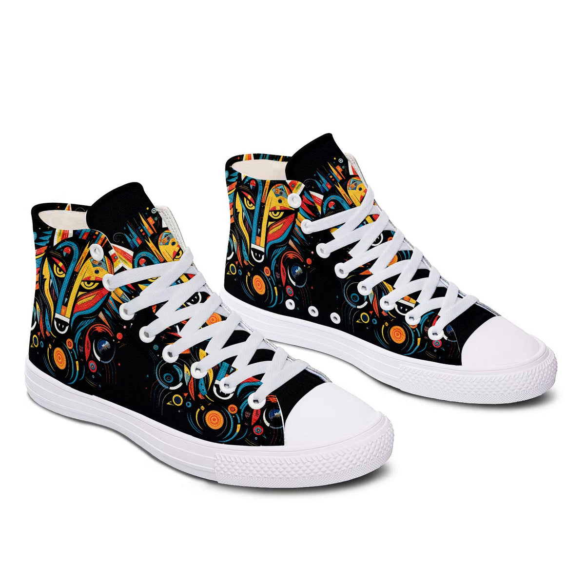 Realza tu estilo con las zapatillas de lona de media caña Fox para hombre y mujer