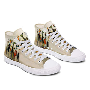 Resalta tu estilo con las zapatillas de lona de media caña para hombre y mujer Cat