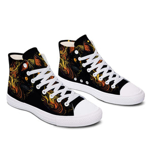 Resalta tu estilo con las zapatillas de lona de media caña para hombre y mujer Cat