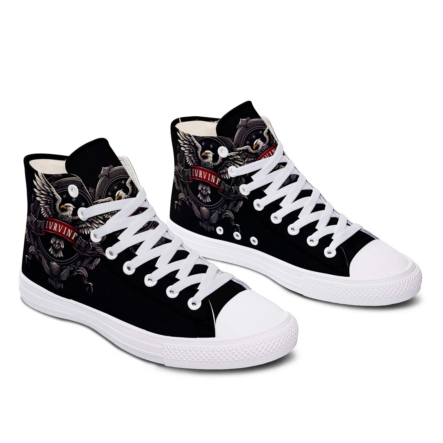 Realza tu estilo con las zapatillas de lona de media caña Eagle para hombre y mujer