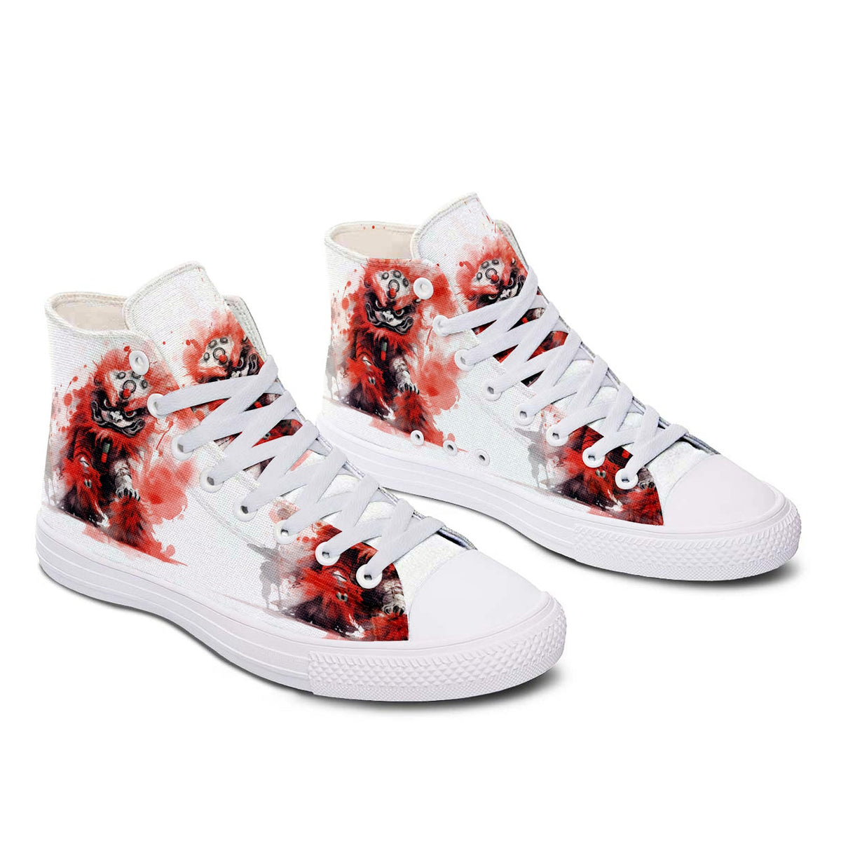Resalta tu estilo con las zapatillas de lona de media caña para hombre y mujer Lion