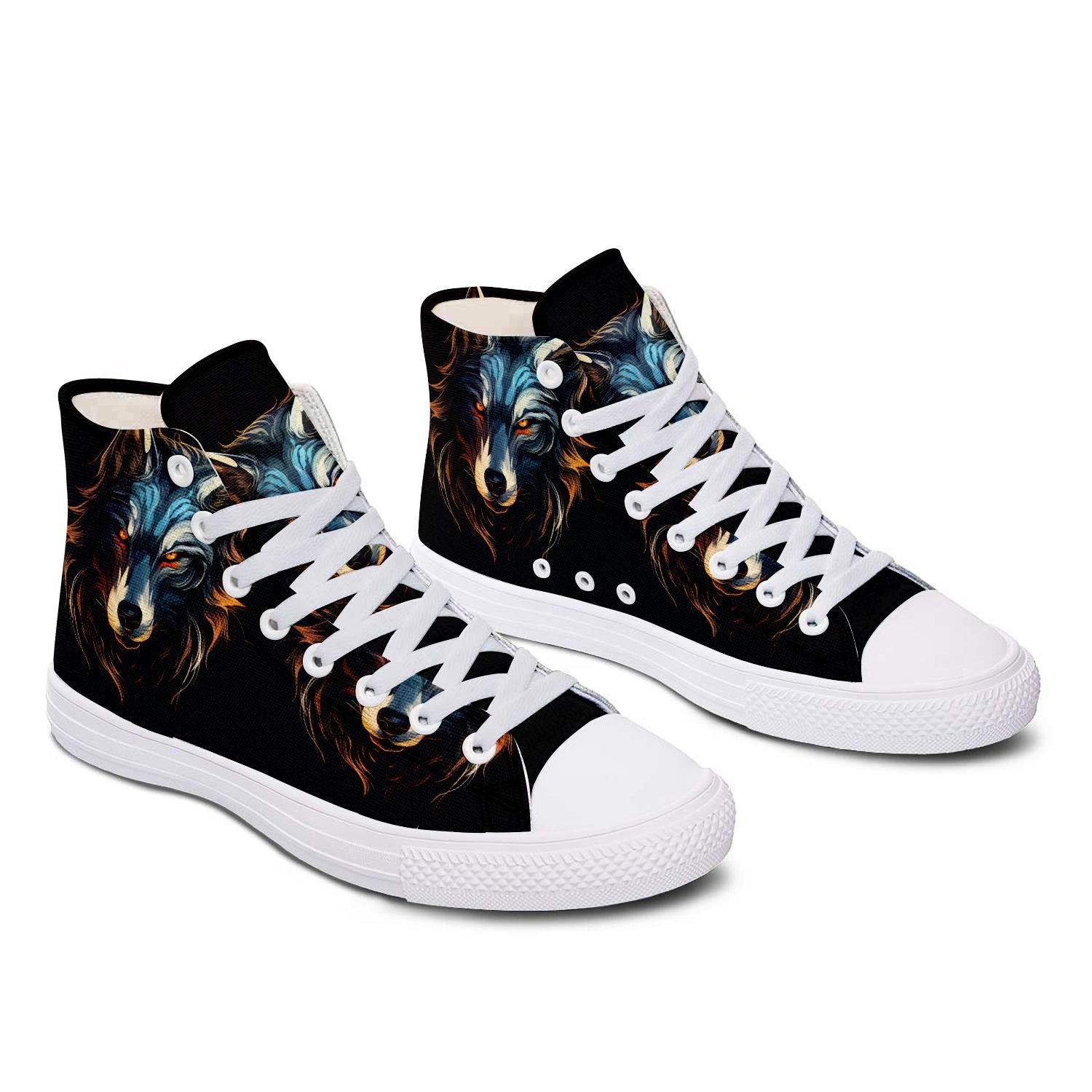 Realza tu estilo con las zapatillas de lona de media caña Fox para hombre y mujer