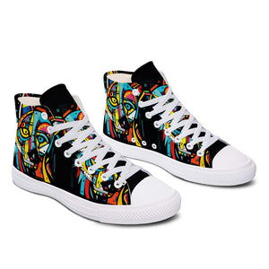 Realza tu estilo con las zapatillas de lona de media caña Fox para hombre y mujer