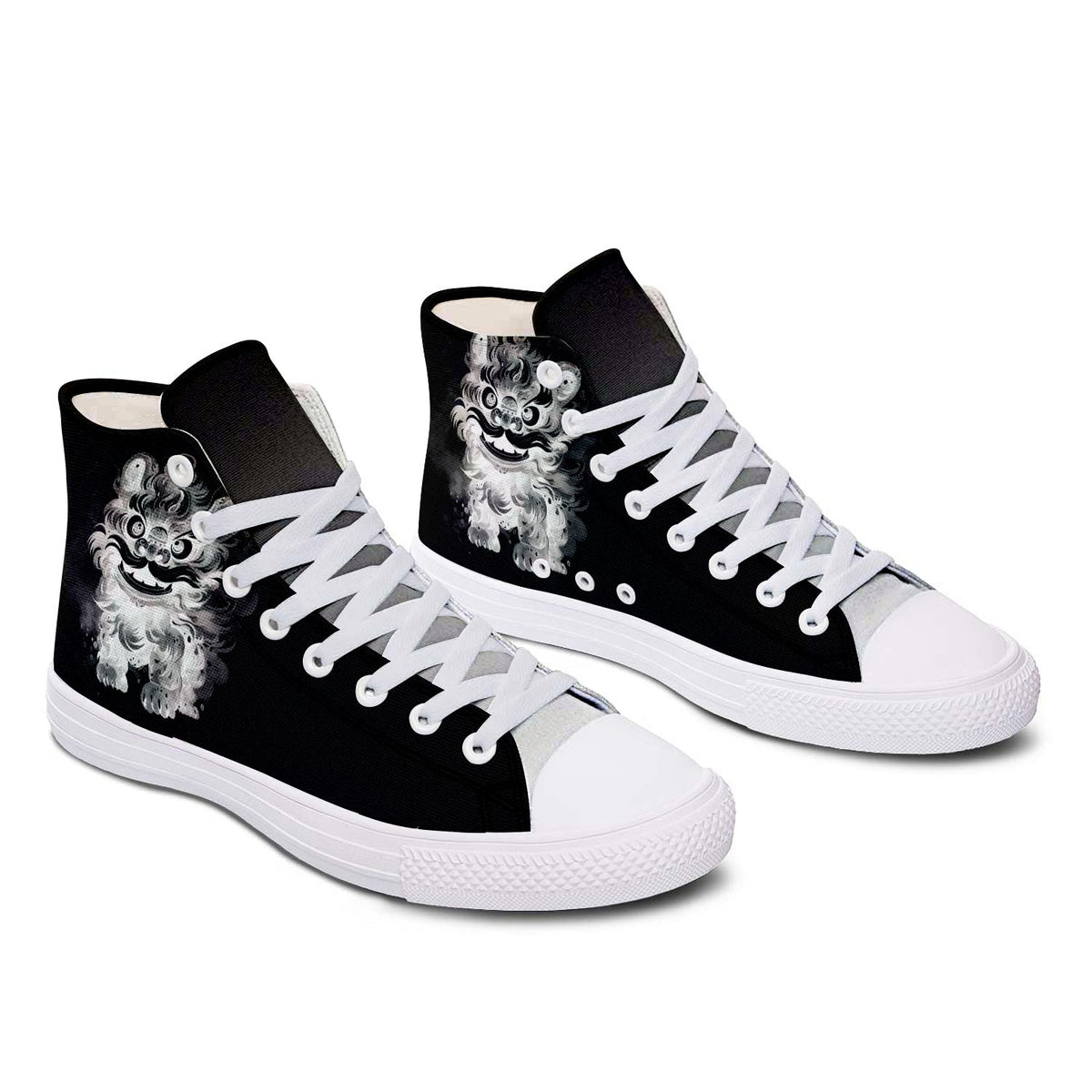Resalta tu estilo con las zapatillas de lona de media caña para hombre y mujer Lion