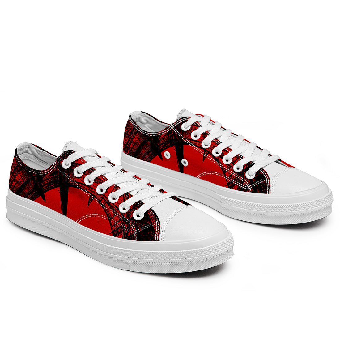 Realza tu estilo con zapatillas bajas de lona para hombre y mujer