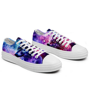 Realza tu estilo con las zapatillas bajas de lona Wolf para hombre y mujer