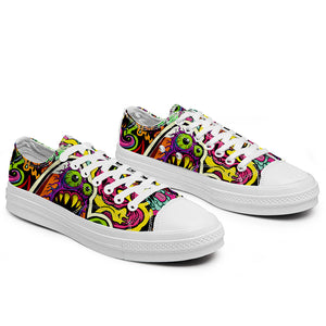Realza tu estilo con zapatillas bajas de lona para hombre y mujer