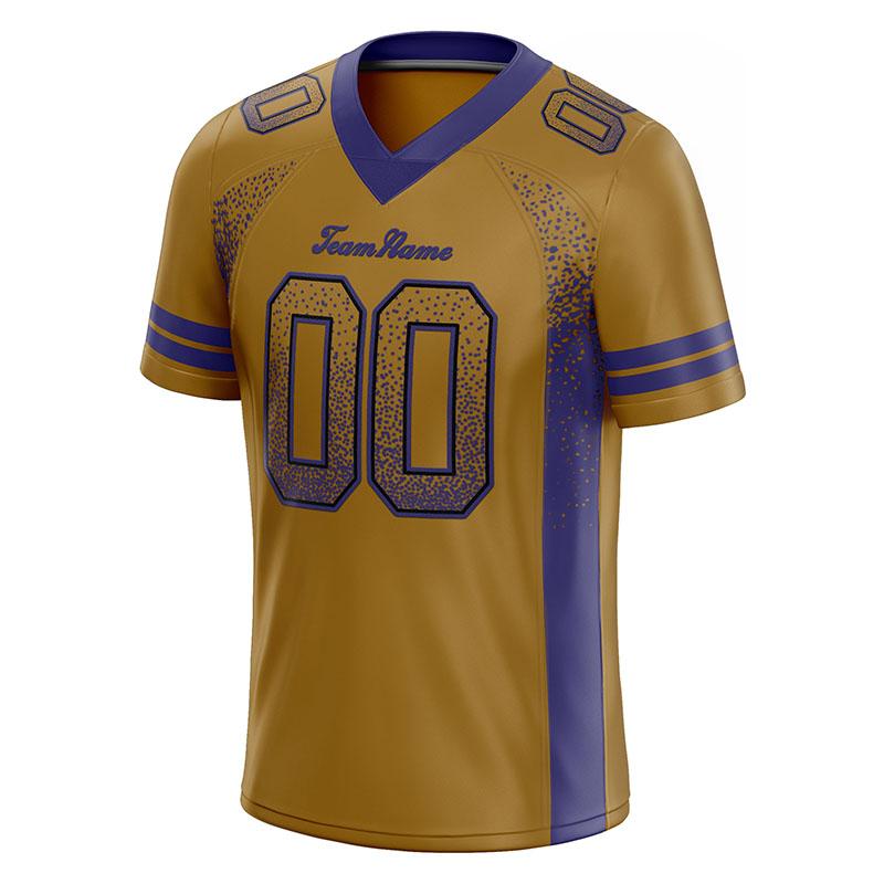 custom authentic drift fashion football jersey royal-red mesh
