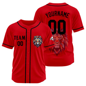 Uniformes de béisbol personalizados de alta calidad para adultos y niños & optimizados para el rendimiento & color rojo