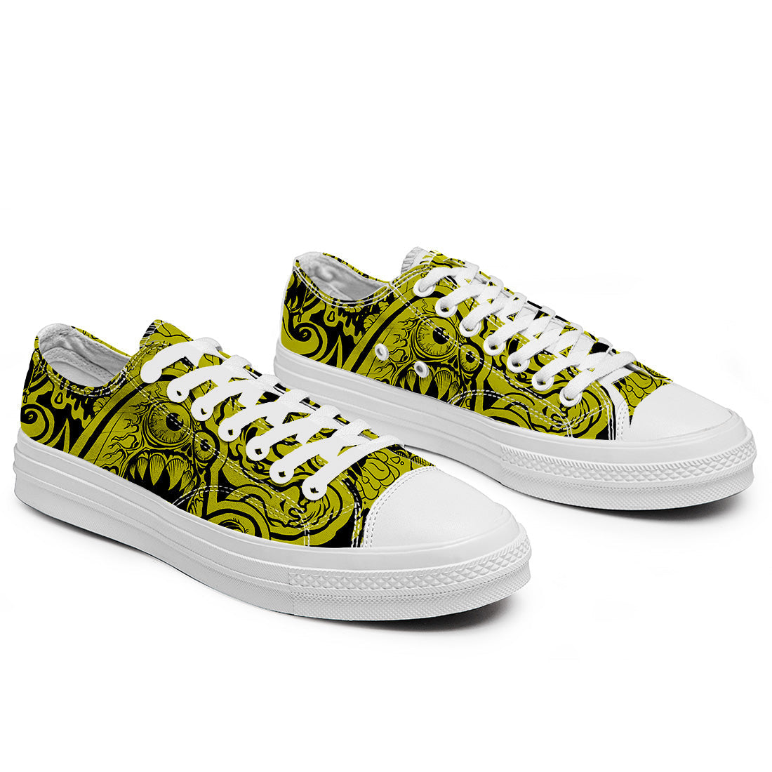 Realza tu estilo con zapatillas bajas de lona para hombre y mujer