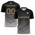 custom soccer uniform jersey kids adults personalized set jersey shirt black