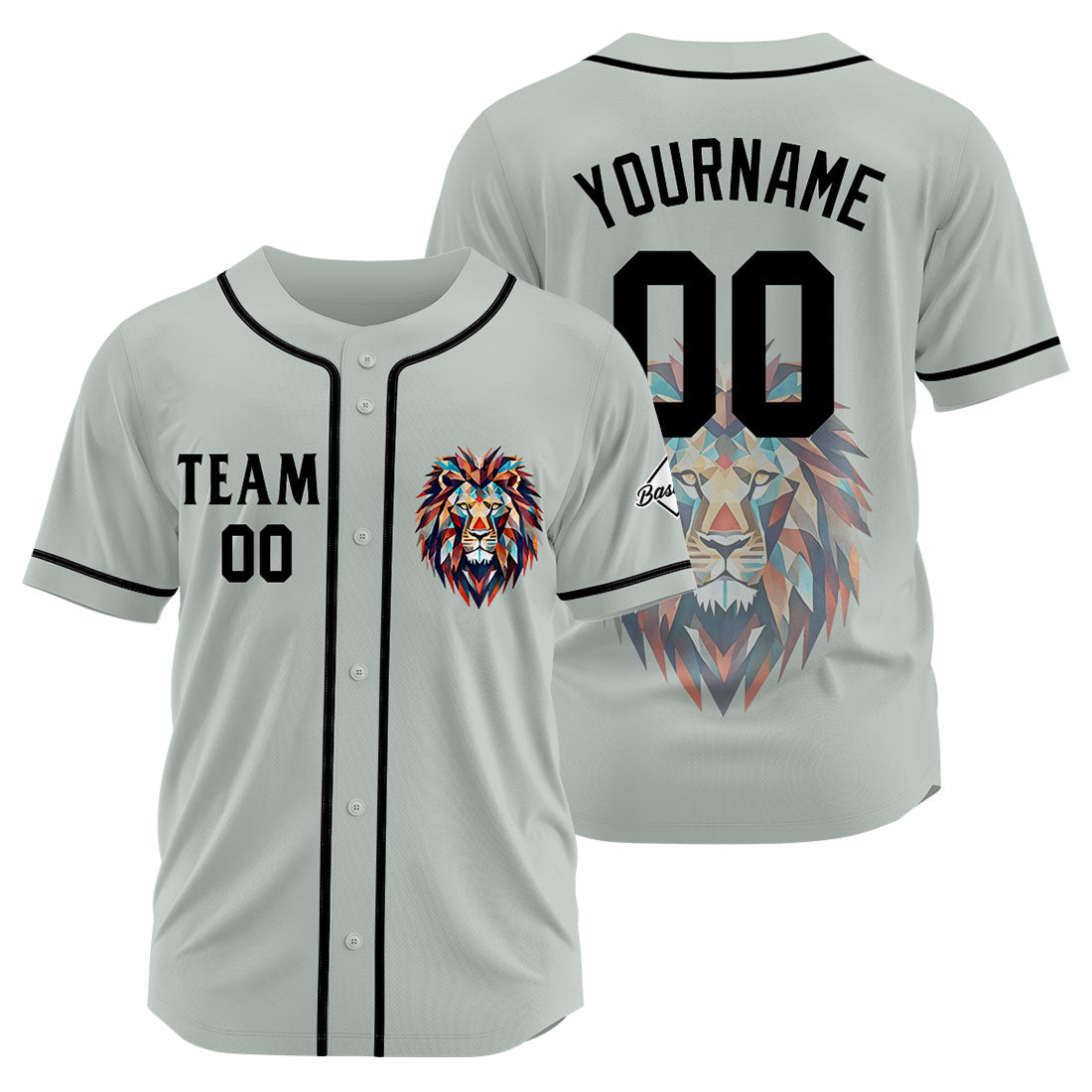 Uniformes de béisbol personalizados de alta calidad para adultos y niños & optimizados para el rendimiento (color gris)