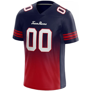 custom authentic drift fashion football jersey black  -orange