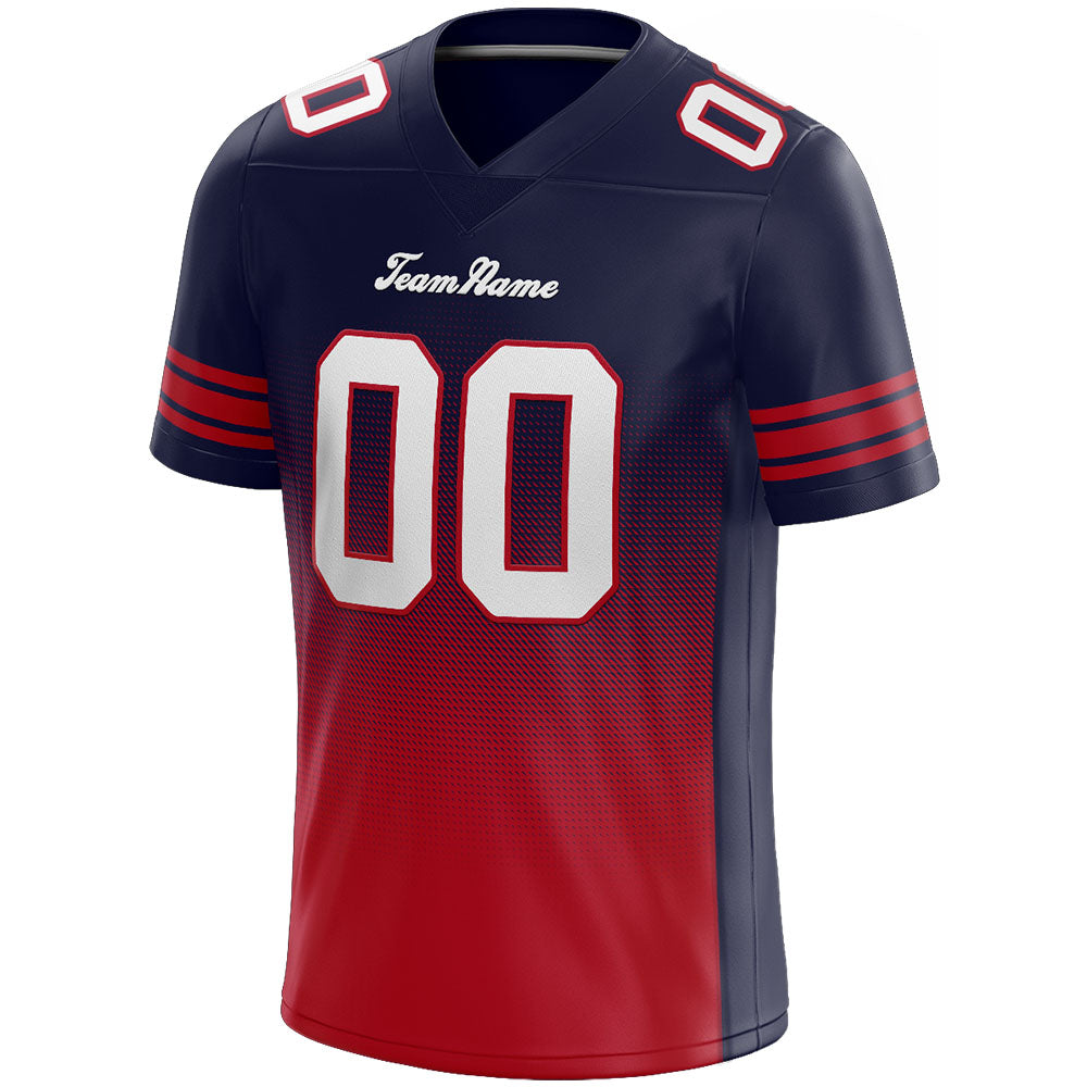 custom authentic drift fashion football jersey black  -orange