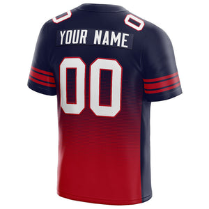 custom authentic drift fashion football jersey black  -orange