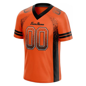 custom authentic drift fashion football jersey gray-navy mesh
