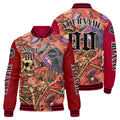Chaquetas universitarias rojas personalizadas para hombres & mujeres y jóvenes & Chaquetas Letterman personalizadas