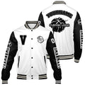 Chaquetas universitarias blancas y negras personalizadas para hombres & mujeres y jóvenes & Chaquetas Letterman personalizadas