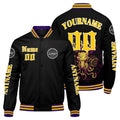 Chaquetas universitarias amarillas personalizadas para hombres & mujeres y jóvenes & Chaquetas Letterman personalizadas